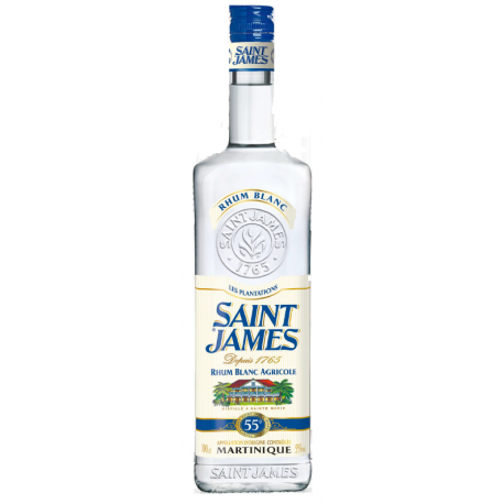 Saint James Rhum Blanc 55° 1L