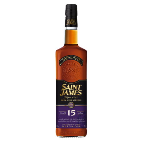 Saint James Rhum Vieux 15 ans 43°