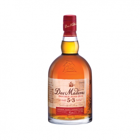 Dos maderas Rhum Vieux 3+5 37.5° 70cl Caraïbes-Espagne