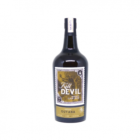 Kill devil Rhum Vieux Guyana uitvlugt 15 ans 46°