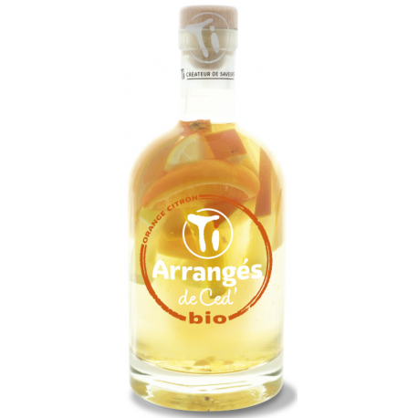 Ti Arrangés de Ced Orange Citron Bio 21° 70 cl