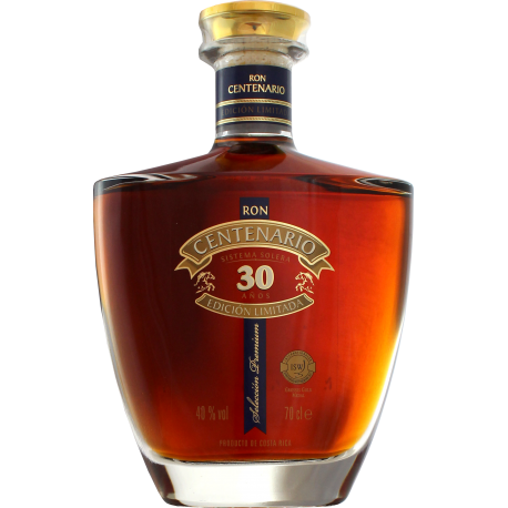 Centenario Rhum Vieux 30 ans 40° 70cl Costa Rica