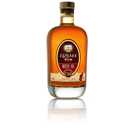 Dzama Rhum Ambré Nosy Be Prestige 52°