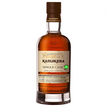 Karukera Rhum Vieux Cuvée Christian de Montaguère Brut de Fût -ARCHIVES-