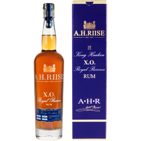 AH Riise XO Kong Haakon boisson au rhum 42° Iles Vierges Américaines