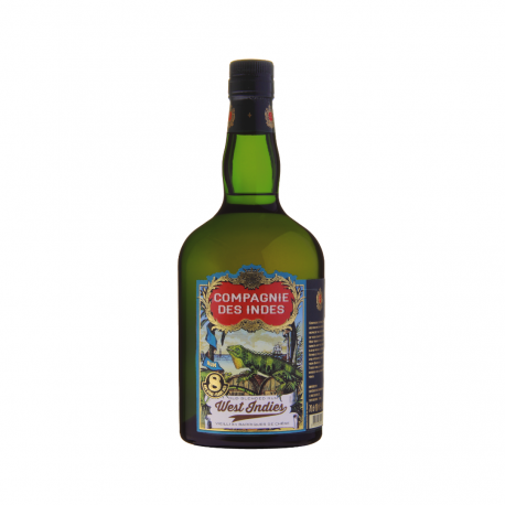 Compagnie des Indes Rhum Vieux 8 ans West Indies 43° 70cl Caraïbes