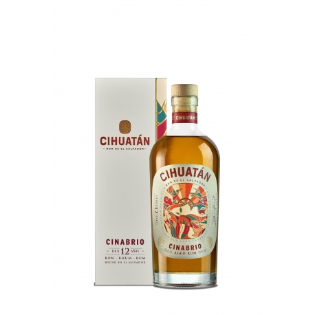 Cihuatan Rhum Vieux 12 Cinabrio 40° Salvador