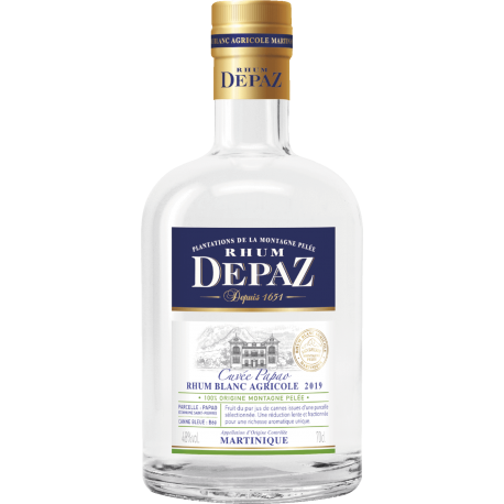 Depaz Rhum Blanc Cuvée Papao 48,5°