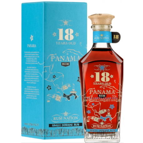 Rum Nation Rhum Vieux 18 ans Panama Decanter 40° Panama