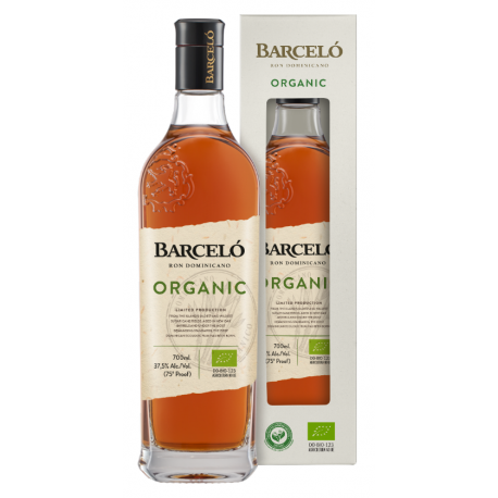 Barcelo Rhum Vieux Organic 37,5° 70cl République Dominicaine