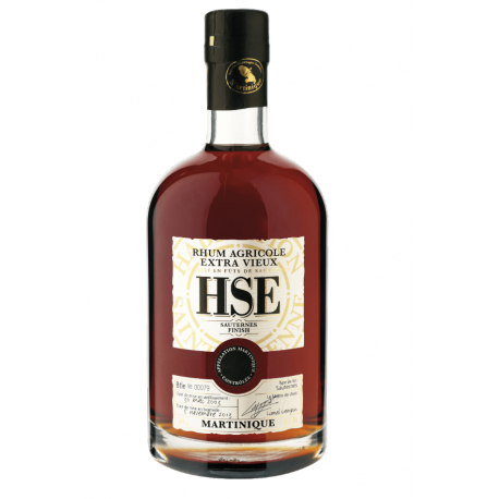 HSE Rhum Vieux 2013 Finition Sauternes 10ans 41° 50cl