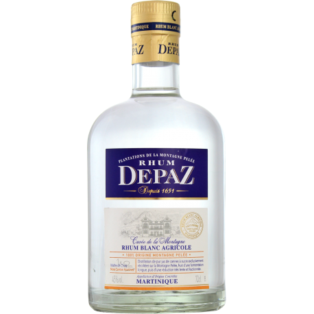 Depaz Rhum Blanc Cuvée de la Montagne 45°