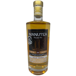 Manutea Rhum Epicé Vanilla Tahitensis 44° 70cl Tahiti