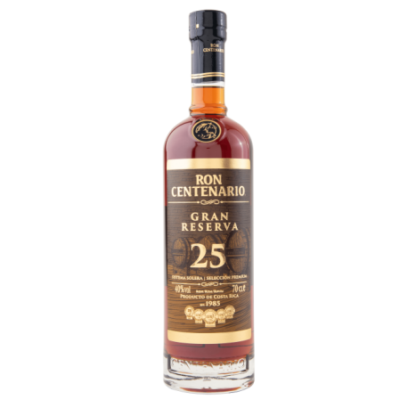 Centenario Rhum Vieux 25 40° 70 cl Costa Rica