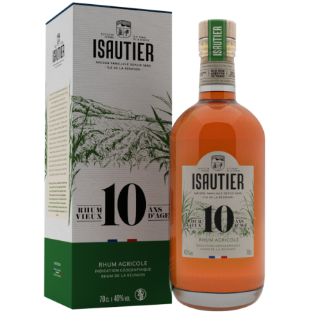 Isautier Rhum Vieux 10 ans 40°