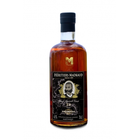 Madkaud Rhum Vieux XO Cuvée Fondamentale 43°