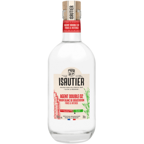 Isautier Rhum Blanc Agent Double 02 55°