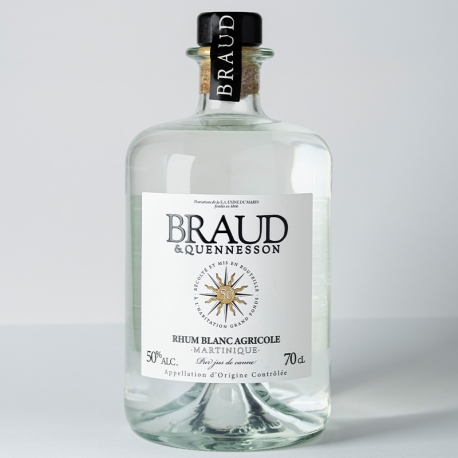 Braud & Quennesson Rhum Blanc 50° Martinique