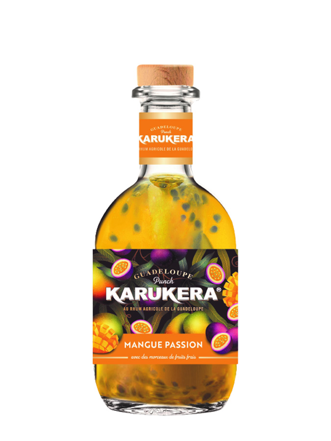 Liqueur Karukera - Mandarine - Rhum de Guadeloupe