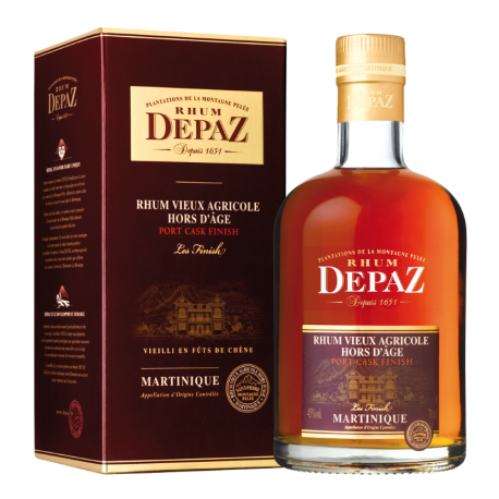 Depaz Rhum Vieux Port Cask Finish 45°