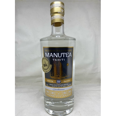 Manutea Rhum Blanc Quintessence 59,9° 70cl Tahiti