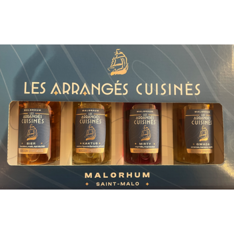 MaloRhum Les Arrangés Cuisinés au Rhum Coffret N° 1