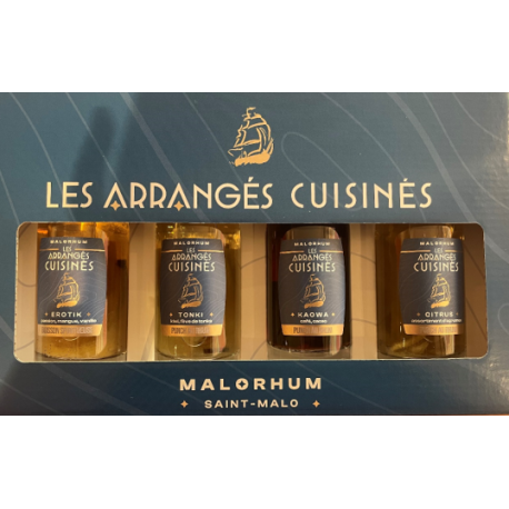 MaloRhum Les Arrangés Cuisinés au Rhum Coffret N° 2