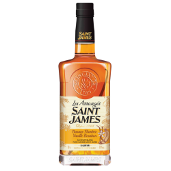 Saint James Arrangé Banane Flambée Vanille Bourbon 35°