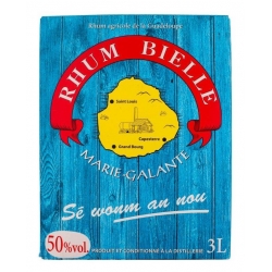 Bielle Rhum Blanc 50° cubi 3L Marie Galante