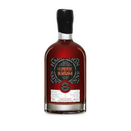 HSE Rhum Vieux Cuvée Confrérie du Rhum N°22 Brut de Fût 48,2°