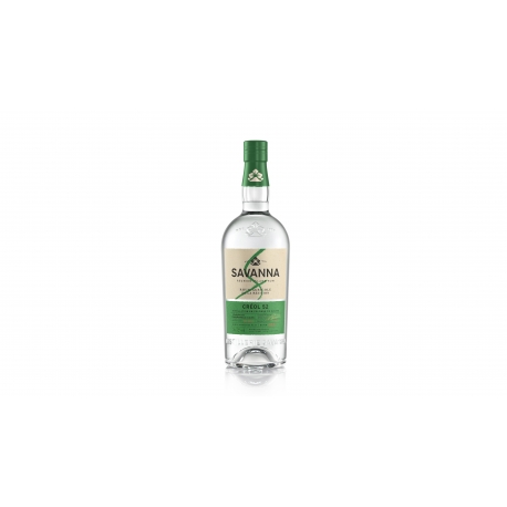 Savanna Rhum Blanc Creol 52 52° 70cl Ile de la Réunion