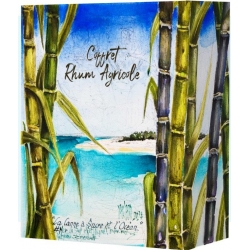 Coffret Rhum Agricole 49° 55,2cl - 24 miniatures de 2,3cl