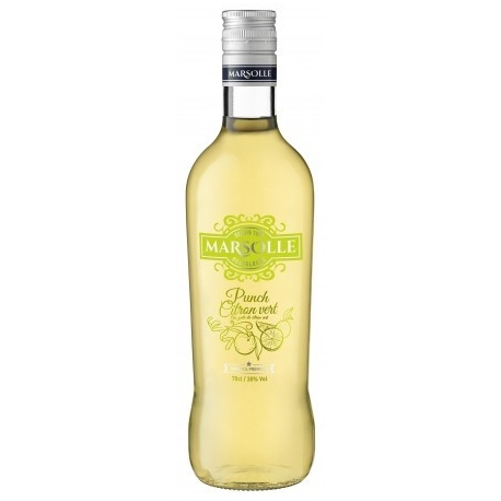 Marsolle Punch Citron Vert 30° 70cl Guadeloupe