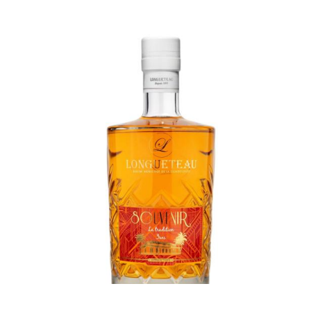 Longueteau Rhum Ambré Souvenir La Tradition 45° 70cl Guadeloupe