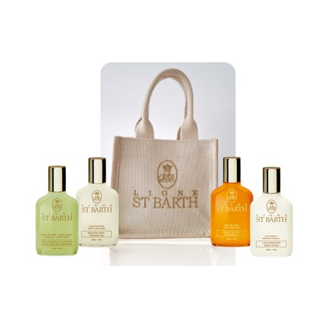 LIGNE ST BARTH Sac contenant 4 mignonnettes