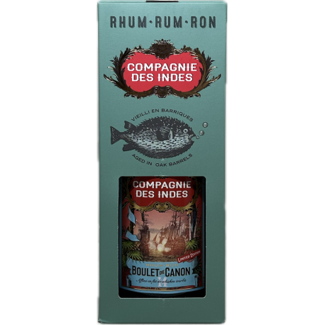 Compagnie des Indes Rhum Vieux Boulet Canon N°14 46° Nicaragua et Panama