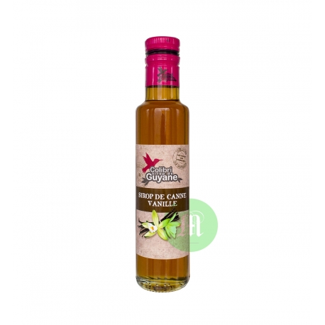 Colibri sirop de canne vanille 25cl Délices Guyane