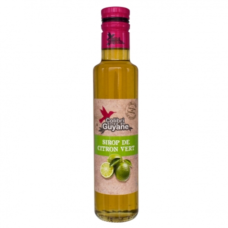 Colibri sirop au citron vert 25cl Délices Guyane