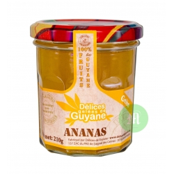 Délices de Guyane Gelée Ananas 210 g